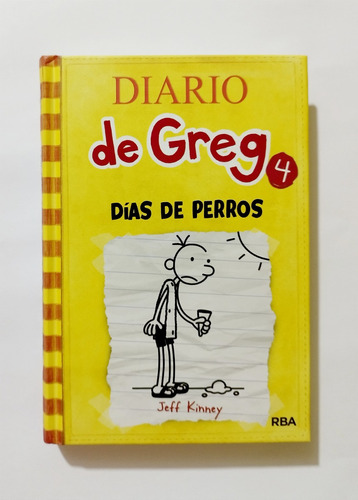 Diario De Greg 4 - Jeff Kinney / Tapa Dura, Original, Nuevo
