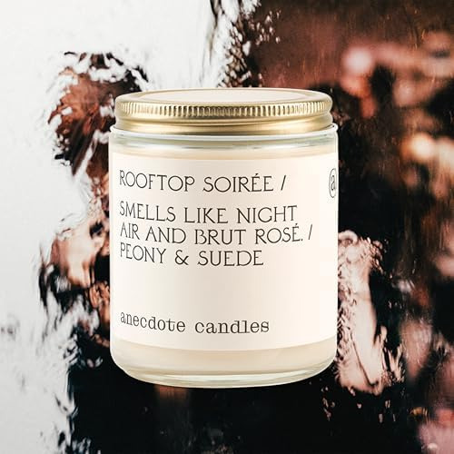 Anecdote Candles Rooftop Soiree Coconut Soy Wax Candel Far |