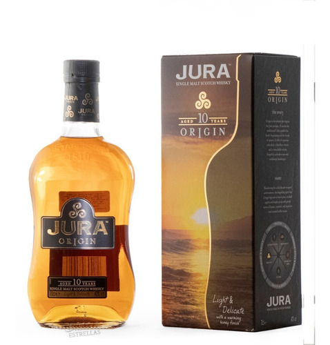 Whisky Jura 10 Años Single Malt 700 Ml En Estuche