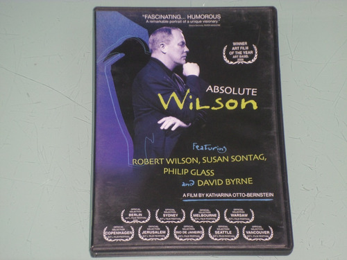 Absolute Wilson -robert Wilson Dir. De Teatro -dvd Doumental