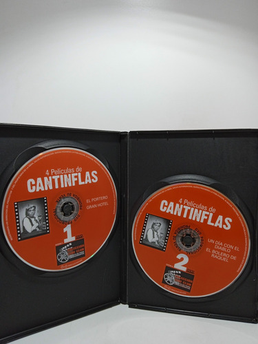 Imagen 4 de 6 de 4 Películas De Cantinflas - Colección Cinema Club - 2 Cd's