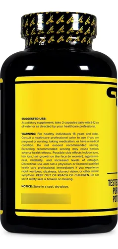 Primaforce Hmb (beta-hidroxi Beta-metilbutirato) 1000 Mg, 180 Cápsulas (500 Mg Por Cápsula) - Suplemento Sin Gluten Y S