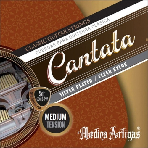 Encordado Guitarra Clasica Cantata 630 Medium 3 Especial 