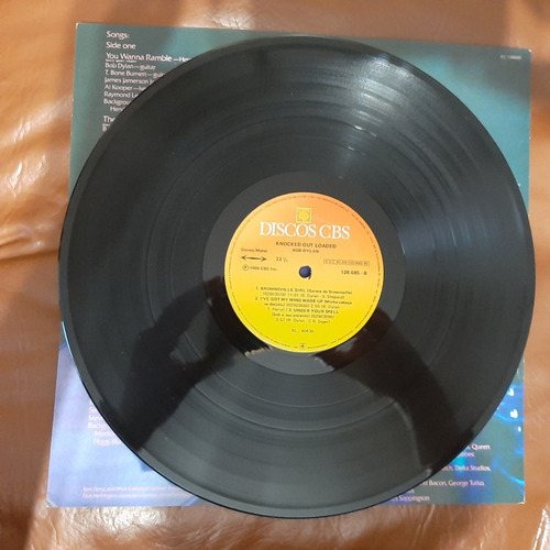 Lp Bob Dylan - Knoked Out Loaded C/ Encarte (Usado)