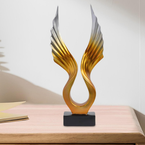Estatua De De Ángel Nórdica, Adorno De Resina Para