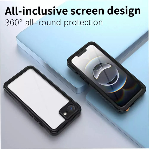 Funda Para iPhone 16e Con Protector De Pantalla Impermeable