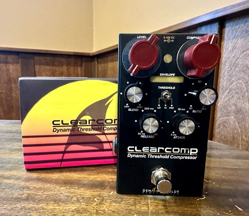 Pedal Efecto Dsm & Humboldt Clearcomp Compresor De Guitarra