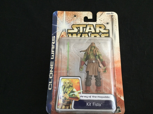 Star Wars Kit Fisto Clone Wars (Usado)