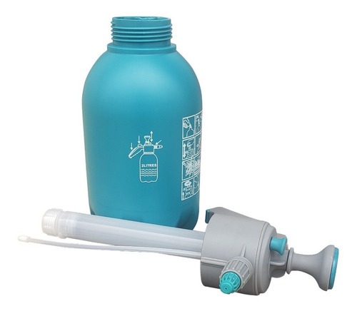 Imagen 10 de 10 de Pulverizador 2 Litros Manual Fumigador Rociador Con Valvula