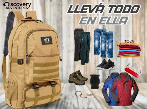 Mochila discovery online adventure