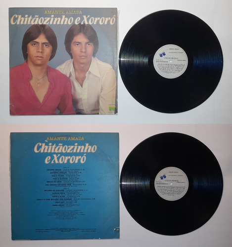 Chitãozinho & Xororó Lp Nacional Usado Amante Amada 1981