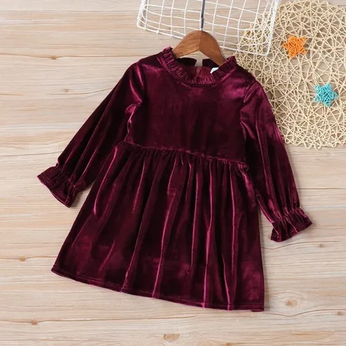 Vestido manga larga nena hot sale