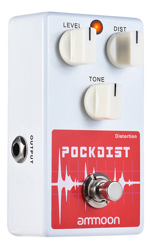 Pedal De Efectos De Guitarra Ammoon Pockdist Classic Distort