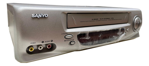 Reproductor Vhs Sanyo 6 Cabezas Estéreo Remoto Único