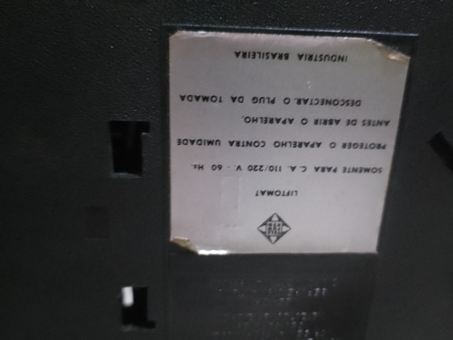 Toca Discos Telefunken Td Liftomat Preto (Usado)
