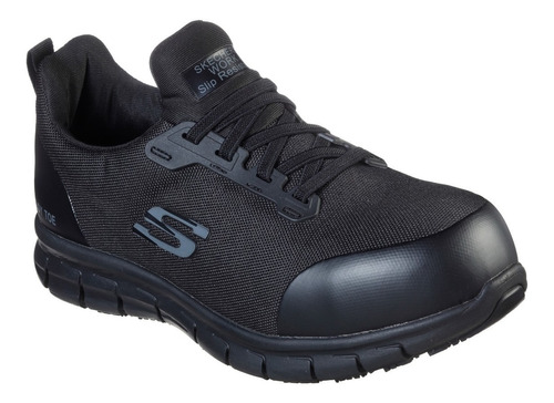 Calzado De Seguridad Skechers Work Modelo Irma 108003 Blk