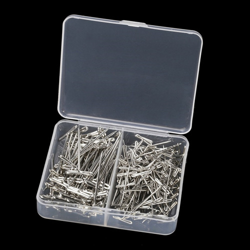 . 160x Pines En T De Metal De 27 Mm, 38 Mm For Modelar,