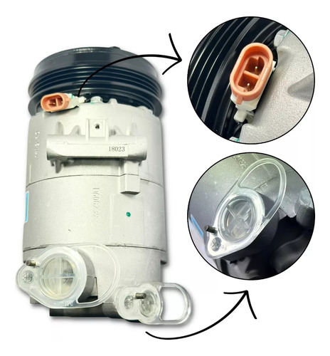 Compressor Ar Saveiro 1.6 2009 A 2015 Original Delphi