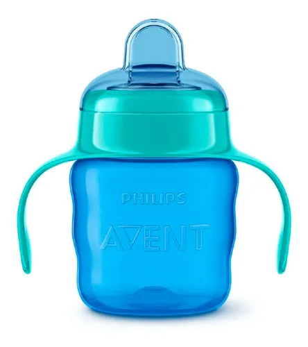 Vaso Con Boquilla Avent 6m+ Niño 200ml Libre Bpa
