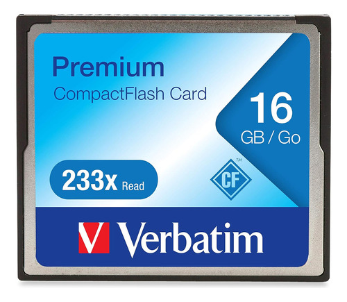 Tarjeta De Memoria Verbatim, Compact Flash Premium, 4gb C