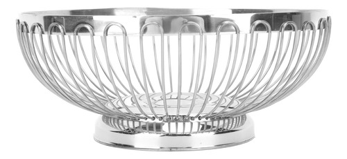 Cesta De Frutas De Acero Inoxidable Multiusos Decorativa