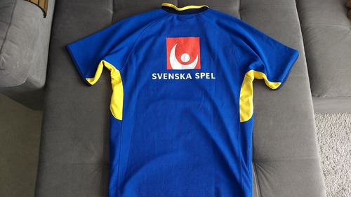 Camisa Centenario Da Seleção Da Suécia Obtida No Treinamento