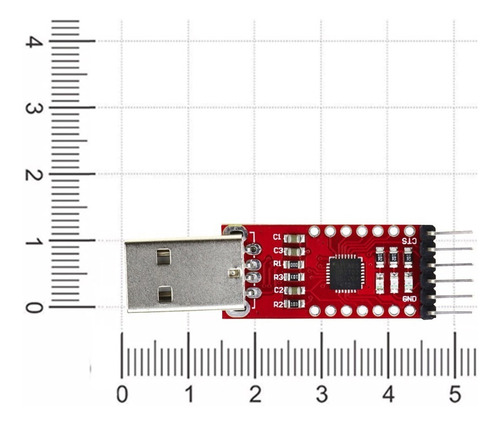 Adaptador Conversor Usb A Uart Rs232 Ttl. Puerto Com Serial
