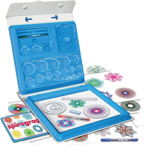 Spirograph Set, Juego De Diseño Lujoso, Multi Color