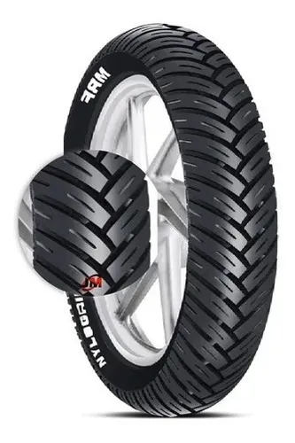 Llanta 100/90-17 Mrf Zapper C Sellomatic Discover/pulsar135/