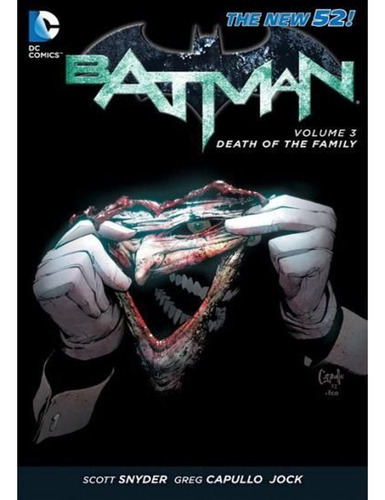 Batman The Death Of The Family Snyder Capullo Ingles Stock