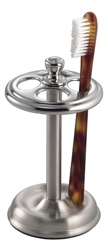 Soporte De Acero Para Cepillos De Dientes 4 Compartimentos N