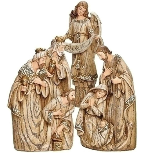Romano 633300 Ángel De La Sagrada Familia Y 3 Reyes Mosaico 