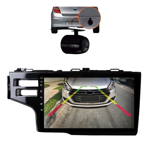 Multimidia Honda Fit 2015 A 2020 Android 14 Carplay 64gb 9p