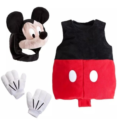 Disfraz Mickey Mouse Disney Original 4 Piezas