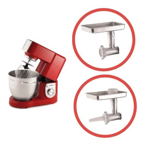 Imagen 2 de 10 de Combo Batidora Bm190 + Accesorio Picador De Carne Embutidor