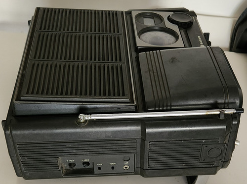 Tv Con Radio Sanyo 5-t510r Objeto De Colección, Funcionando! (Usado)