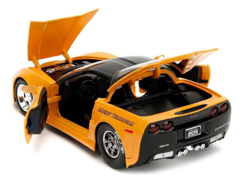 2006 Chrvrolet Corvette Z06 Jada 1:24 Bigtime Muscle Ofert! Color Amarillo