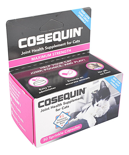 Suplemento Cosequin Para Gatos 30 Cápsulas Nutramax