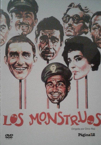 Dvd. Los Monstruos. Dino Risi