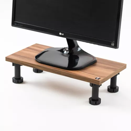 Elevador de pantalla de madera, soporte para monitor, soporte para  computadora portátil, PC, TV, par liwang
