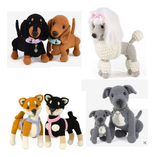 Patron Amigurumis Raza Perros Crochet