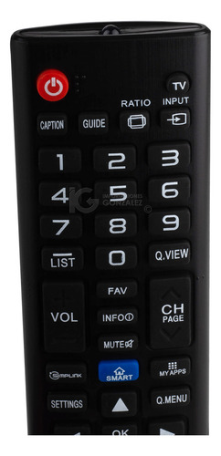 Control Remoto Compatible Con Pantallas LG Smart Akb73715692
