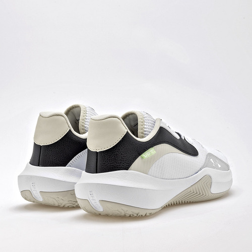 Tenis Hombre Under Armour 3027646-100 Blanco Negro