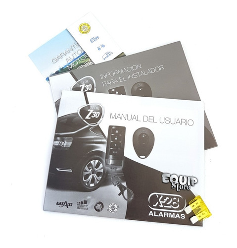 Imagen 2 de 8 de Alarma X-28 Z30 + Kit Cierre Vw Up! 4 Puertas Instalado!!!