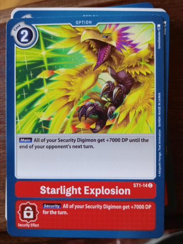 Starlight Explosion - Starter Deck 01: -carta Digimon Bandai