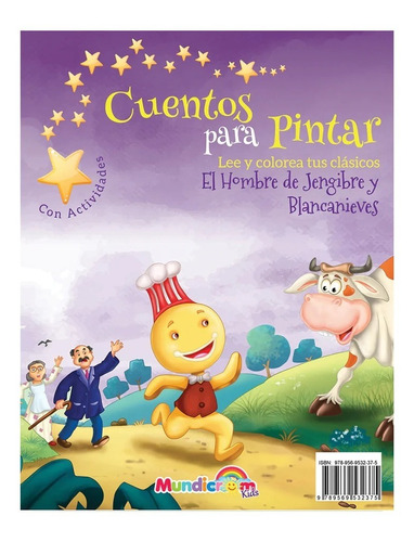 Cuentos Clasicos Para Pintar 2 Libros - Mundicrom 