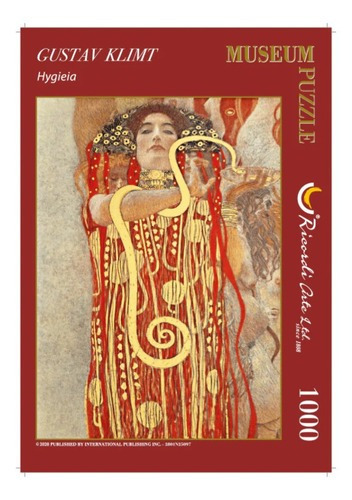 Rompecabezas Hygieia Gustav Klimt 1000 Pz Arte Ricordi Higía