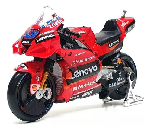 Ducati Desmosedici Gp 2022 #43 Jack Miller 1/18 Sello Ducati Rojo