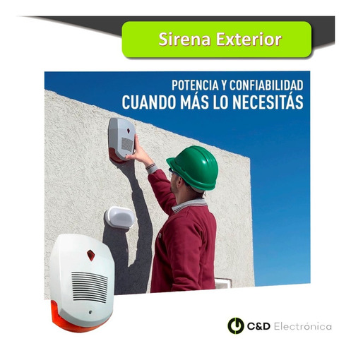 Imagen 4 de 8 de Kit Alarma Domiciliaria Cem Pucara 3 Ideal Galpón