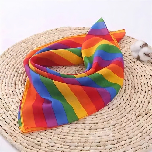 Pañoletas Lgtb Bandanas Arcoiris Orgullo Lgtb Pride 12 Unids